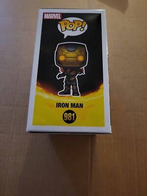 Funko pop Marvel Iron Man Midnight Sun 981