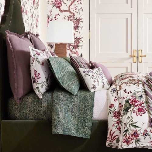 Ralph Lauren Notting Hill Abbey Bohemian Duvet Cover Floral Cotton - NWT - King - Picture 6 of 6