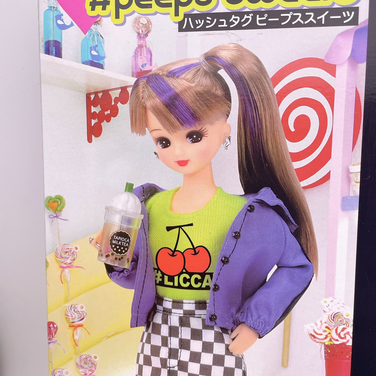 Licca-chan # Licca # Peeps Sweets TAKARA TOMY Fashion Doll Action