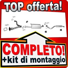 Scarico Completo per OPEL FRONTERA B 3.2 V6 4/5 - porte + Tubo Marmitta