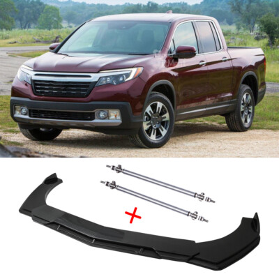 For Honda Ridgeline Crew Cab Carbon Front Bumper Lip Spoiler Splitter