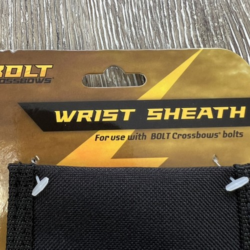 Bolt Crossbows BT310 Wrist Sheath Black-For Use W Bolt Crossbows Bolts-NEW - Picture 2 of 4