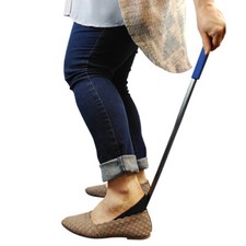 Get Your Shoe On Metal Shoehorn, 24 inches long