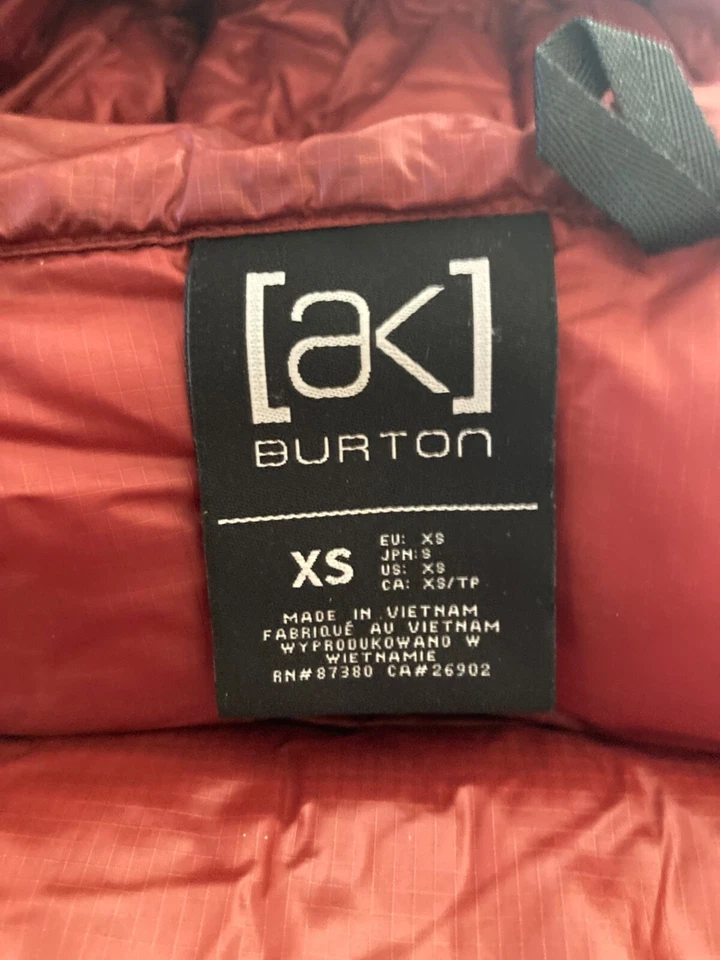 Chaqueta de plumón Burton AK Expedition XS Foto 2 de 4