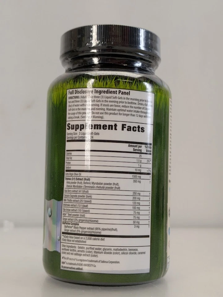 Irwin Naturals-10 días Açai Berry Super Cleanse, 72 geles blandos líquidos pérdida de peso Foto 2 de 4