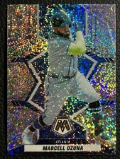 Marcell Ozuna 2022 Panini Mosaic White Sparkle