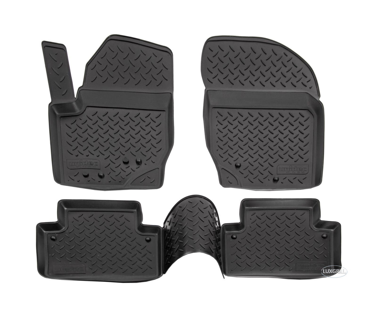 Tapis de sol étanche à bords hauts pour Volvo XC90 2002-2015