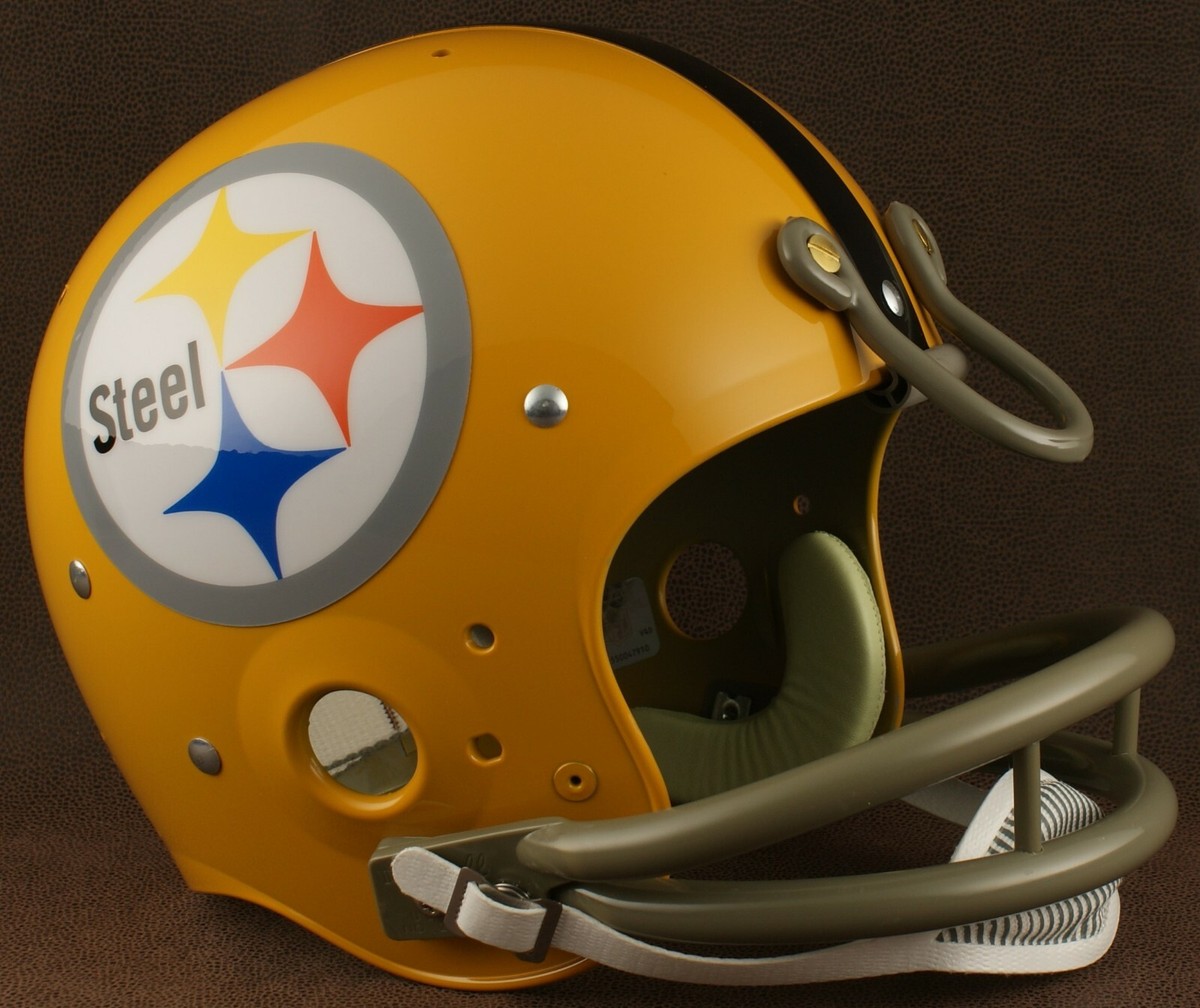 PITTSBURGH STEELERS 1962 NFL Authentic THROWBACK Football Helmet