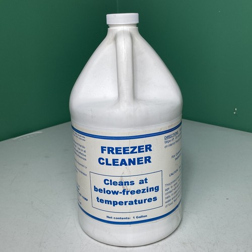 Freezer Cleaner 1 Gallon Bottle Blue Ribbon Maintenance Supplies eBay