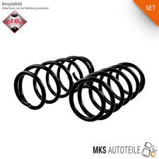 2x ASHIKA Feder, Fahrwerksfeder SET/Satz vorne für MERCEDES