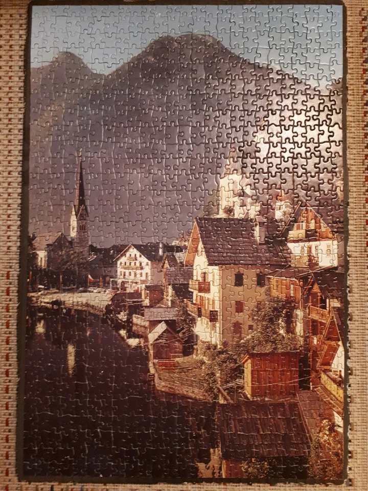 F. X. Schmid Puzzle 750 Teile, AM HALLSTÄTTER SEE, gut erhalten - Bild 2 von 3