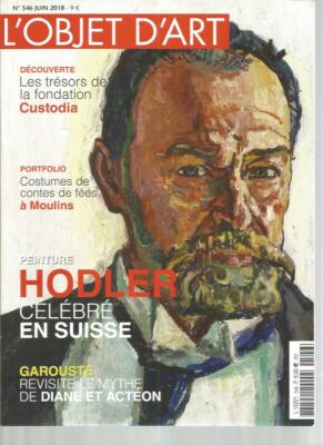 DIE BRIEFMARKE - DAS KUNSTOBJEKT NR. 546 HODLER / GAROUSTE & MYTHOS VON DIANE UND ACTEON