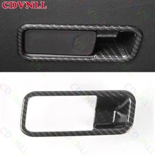 For Jeep Renegade 15-23 ABS Carbon Fiber Co-Pilot Storage Box Handle Frame Trim
