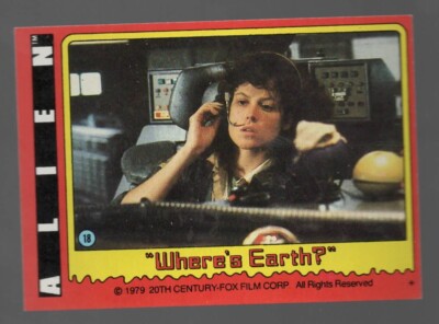 1979 Topps Alien WHERE'S EARTH? #18 Pack Fresh NM