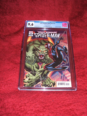 MILES MORALES SPIDERMAN 10 MCGUINNESS CGC 9.6 WHITE PAGES KEY ISSUE