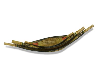 Klein Thai Bambus Hngematte Dekorativ Fchern - Verschiedene Gren  Verfgbar | eBay.de