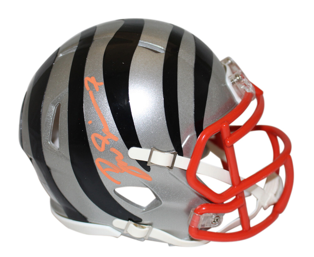 Boomer Esiason Autographed Signed Cincinnati Bengals Flash Mini Helmet Beckett 