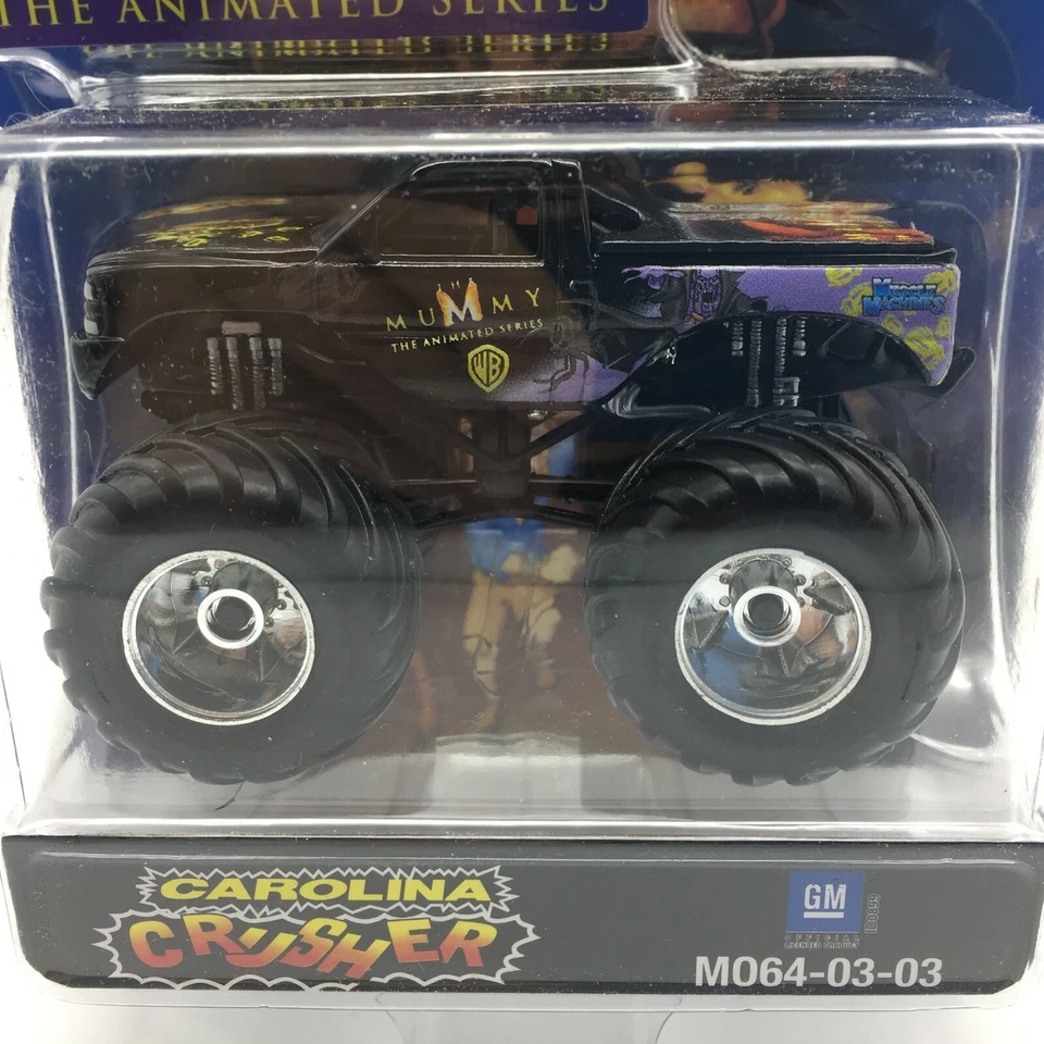 Muscle Machines The Mummy Carolina Crusher Monster Truck Pickup 4x4 Diecast 1/64 - Image 2 of 4