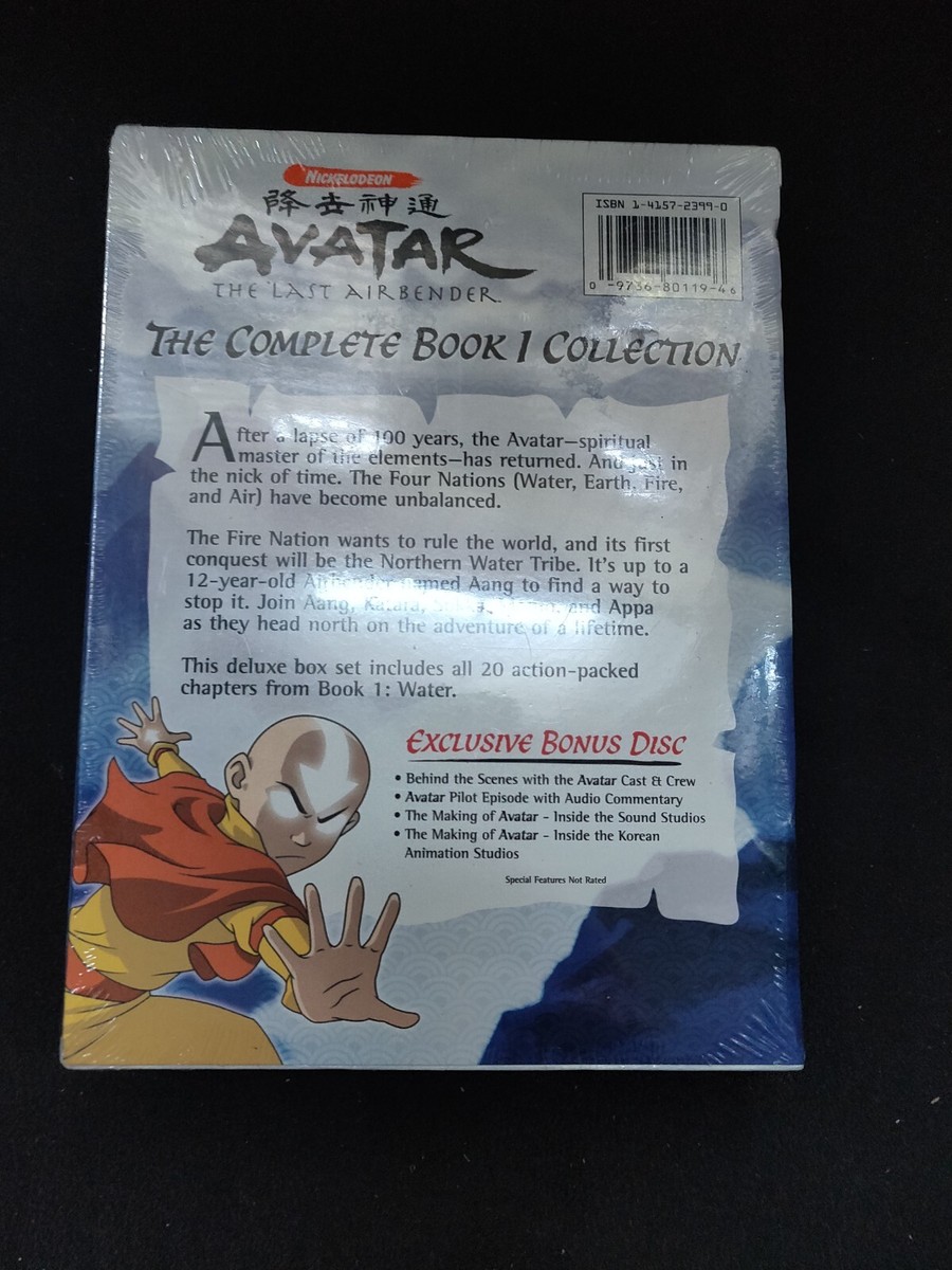 Avatar: The Last Airbender Book 1: Water The Complete