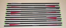 20" Carbon Crossbow Bolts White Pink Hobo Archery Arrow Qty 12 Hunting Target