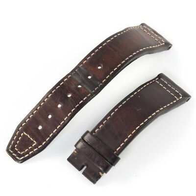 IWC Pilot Mark XX Brown Leather EasX-CHANGE Mens Watch Strap 20mm