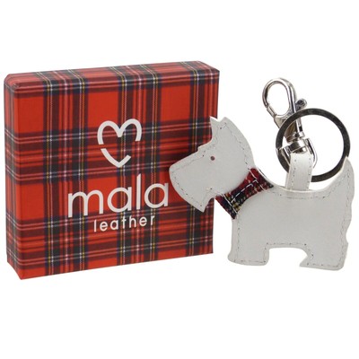 scottie dog keyring