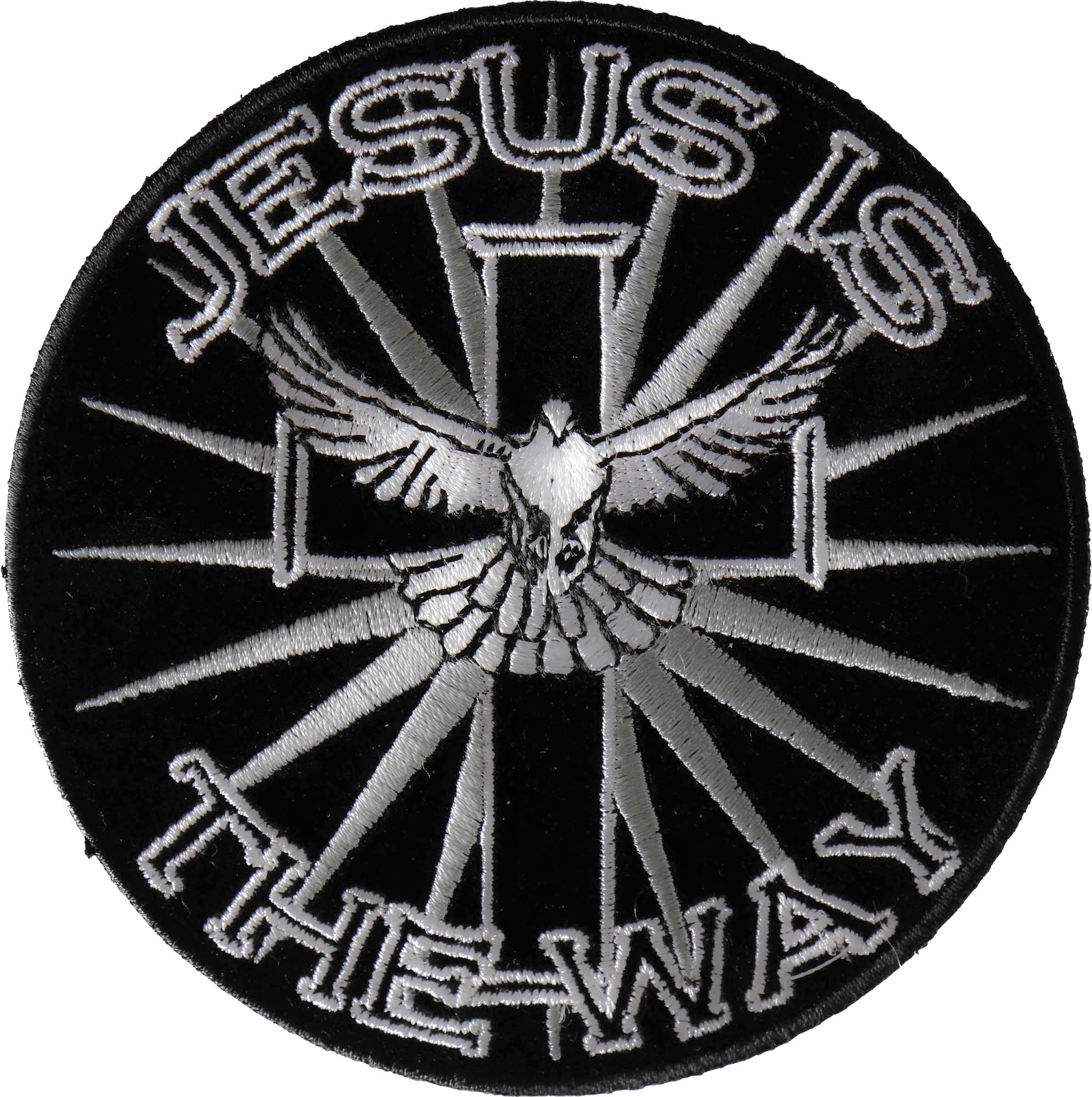 Jesus is the Way Patch - 4x4 inch - P7014