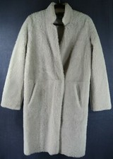New Boontheshop Reversible Shearling Coat In Gray Size Xs $5,495 #c1744