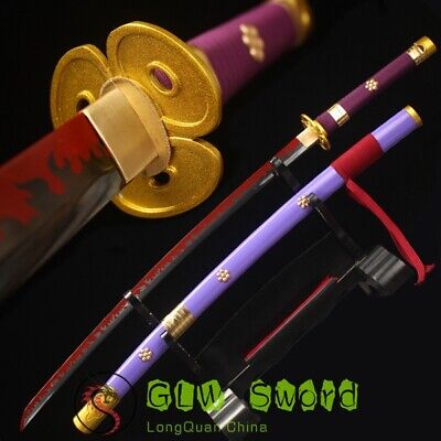 Enma Katana Of Roronoa Zoro One Piece Green Blade Alloy  Tsuba--Ryan1423,$145.00 