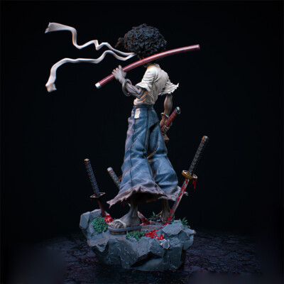 Afro Samurai 3D Printing Garage Kit Figure Model Kit Unpainted