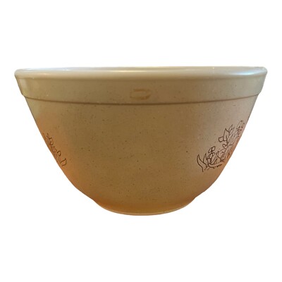 Vintage Pyrex 401 Forest Fancies Mushroom Nesting Mixing Bowl