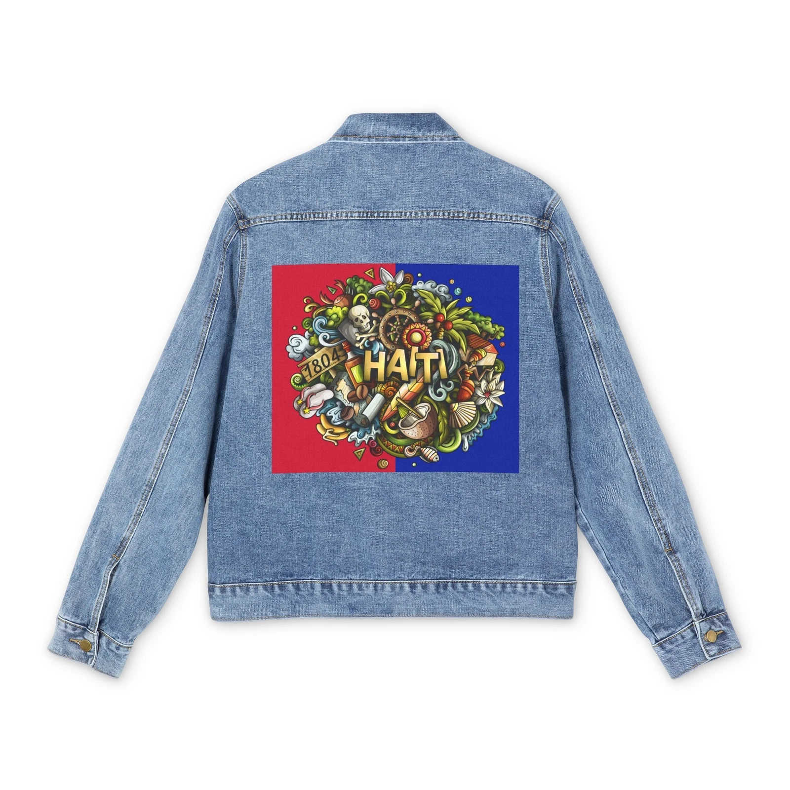 Haiti Jacket - 1804 Independence Jacket / Haitian Pride Jacket / Zoe Life Jacket