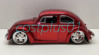JADA DUB CITY 1959 VW BEETLE 1:24 SOLID RED VOLKSWAGEN | eBay