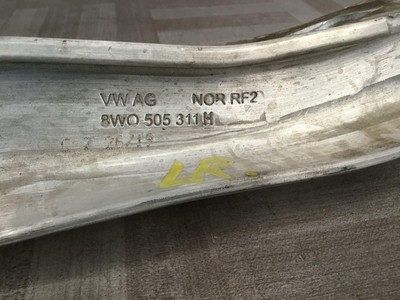 2019 AUDI RS5 Left Rear Lower Control Arm 8WO505311H OEM | eBay