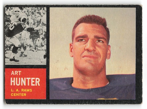 Art Hunter #84 1962 Topps card