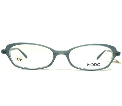 MODO Petite Eyeglasses Frames MOD.223 SKY Polished Clear Blue Cat Eye 48-16-140
