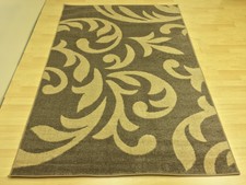 Modern Area Rug 5x7 Contemporary Taupe Area Rugs Floral Carpet Decor Floor For Sale Online Ebay