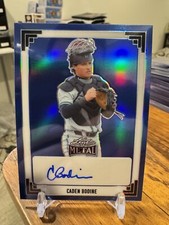 2024 Leaf Metal Baseball #/25 Caden Bodine SSP Prospect RC Auto 🔥📈