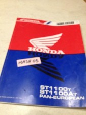 supplément manuel atelier Honda ST1100A ST 1100 T ST1100 paneuropean Shop manual
