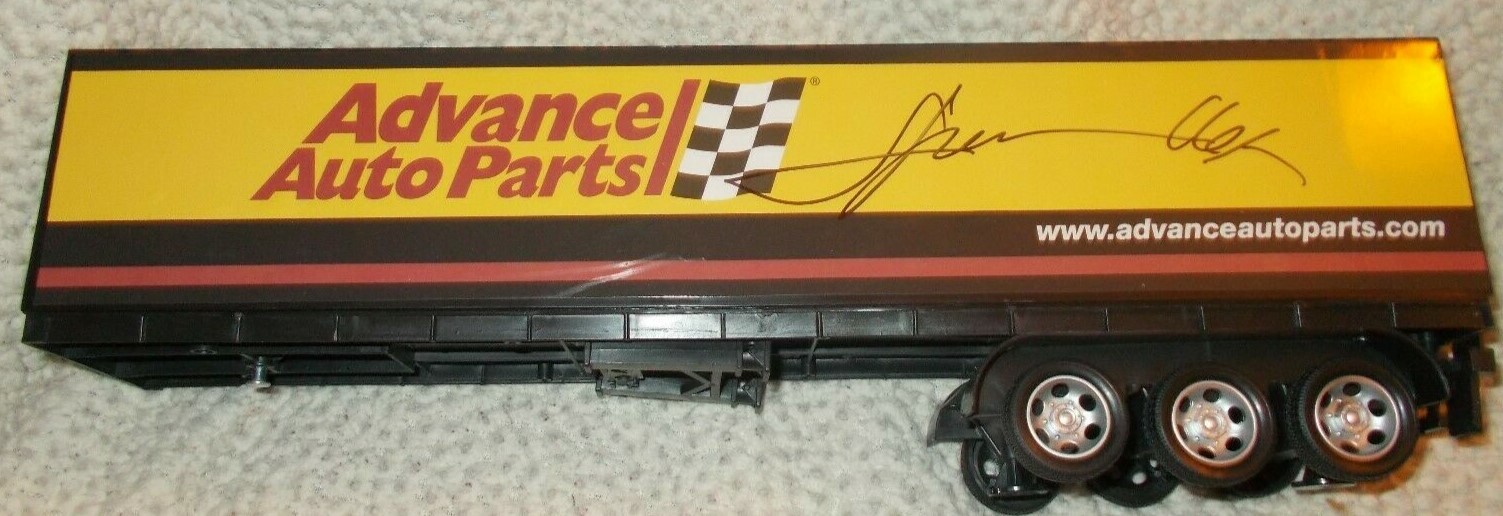 John Force Signed Advance Auto Parts Remote Control Semi Truck 2018 eBay