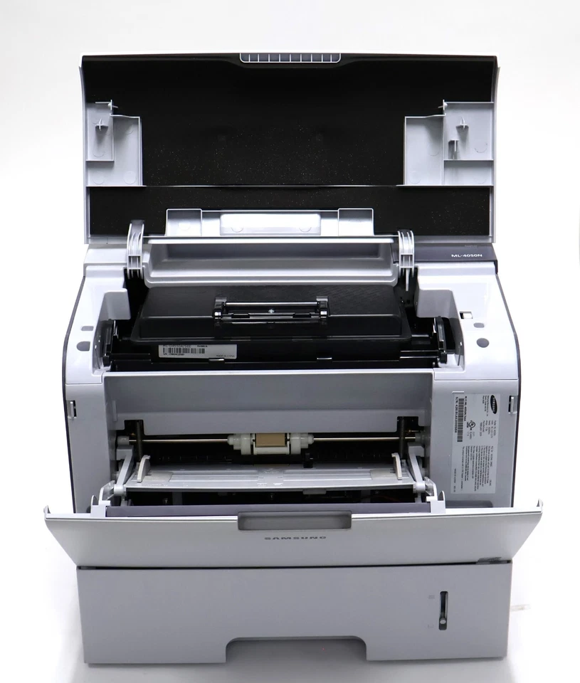 Samsung ML-4050N Monochrome Laser Workgroup Printer 451 Pages USB & Power Cables - Image 3 of 4