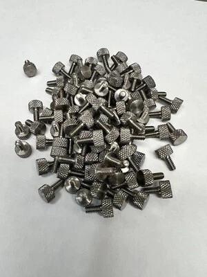 SPERRY AUTOMATICS CO Knurled Thumb Screw Steel 6-32 Thread 5/16 length - 500 Pieces - 7124S
