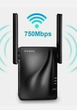 Rock Space WiFi Range Extender Up to 750Mbps   WiFi Signal Booster AC750