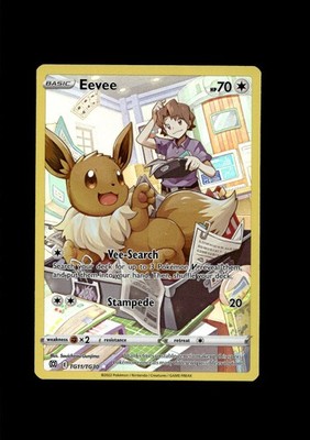 SWSH09: Brilliant Stars Trainer Gallery #TG11/TG30 Eevee