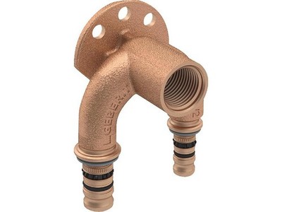 Geberit Mepla Doppelanschlusswinkel 90° 16 x 2,25 mm - DN 15 (1/2 ) 601273005
