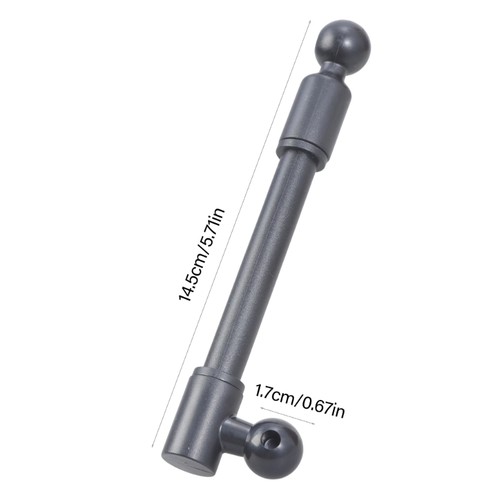 Reinforced 17mm Double Joint Adapters for Cycling Motorcycle Mounting Solution - Picture 8 of 8
