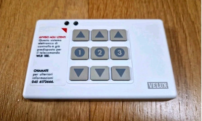 VELUX WLI 130 55 01 BUTTON WITH INTEGRATED INFRARED RECEIVER IR NEW