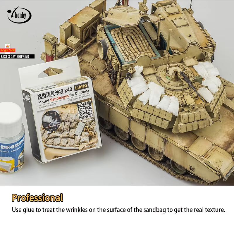Model Sandbages for Diorama Scene Effect Making Materials DIY Hobby Accessory 40