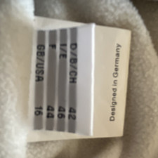 GOLFINO Damen Thermo Hose Beige Gr. 42 Polyester Schrittl&auml;nge 77 cm