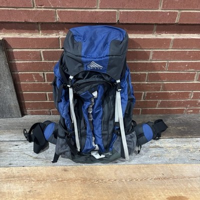 Kelty Coyote 4750 Backpack 78L w/ Frame Hiking Overnight Camping Bag Blue Used